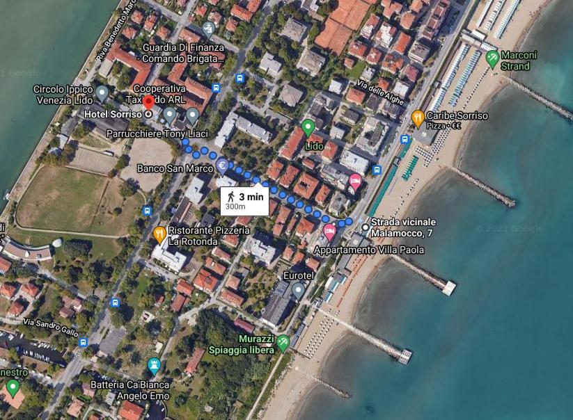 Hotel Sorriso Lido di Venezia Exterior foto